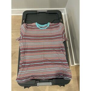 XL BDG Multicolor Striped Slim-Fit T-Shirt - Preowned